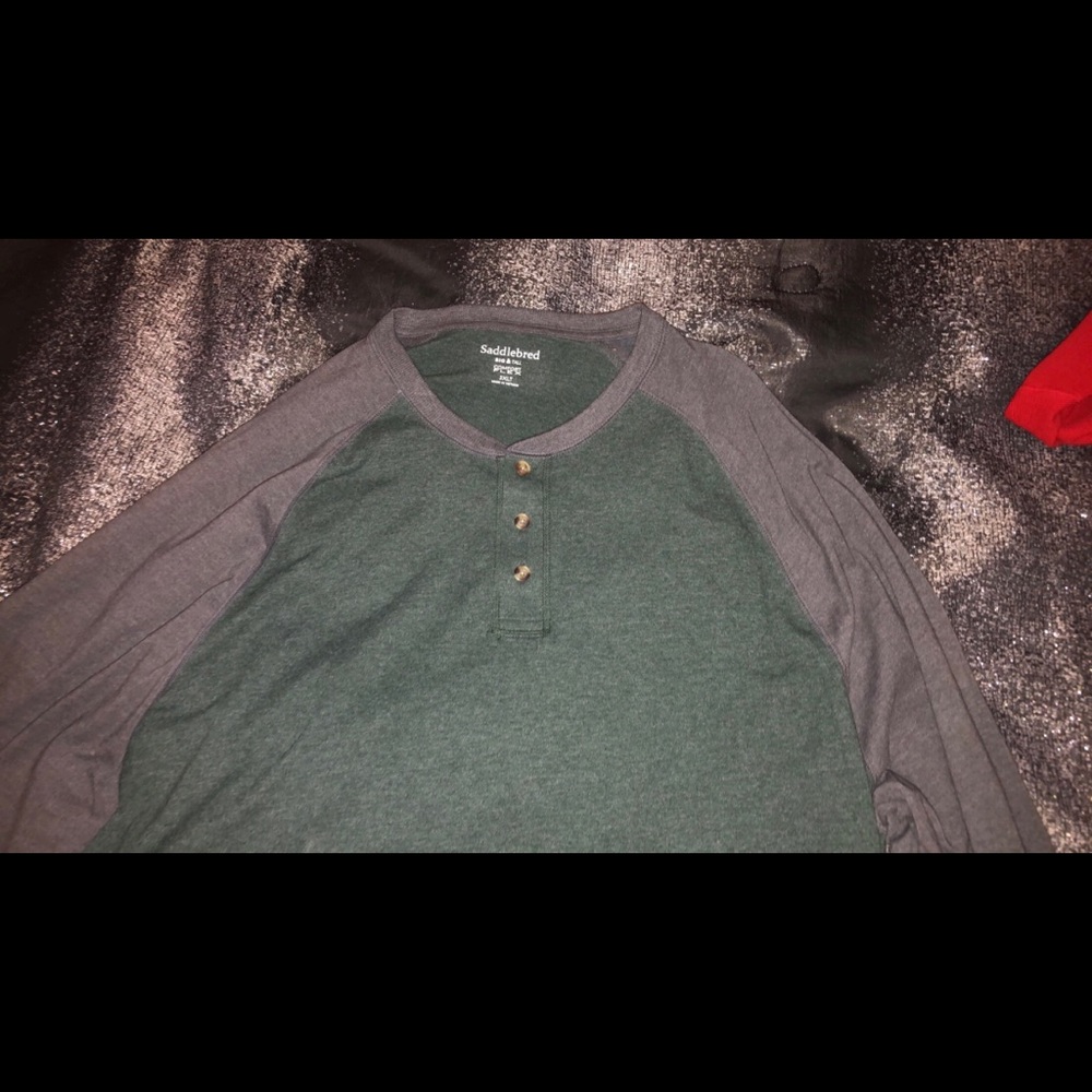Mens long sleeve shirt size 3XLT